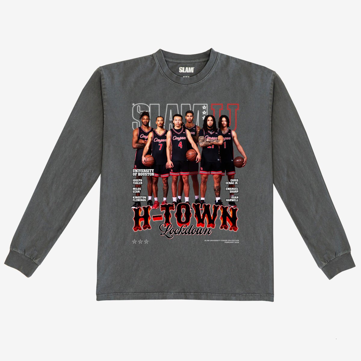 SLAM Cover L/S Tee - Houston MBB (SLAMU 20) - SLAM Goods