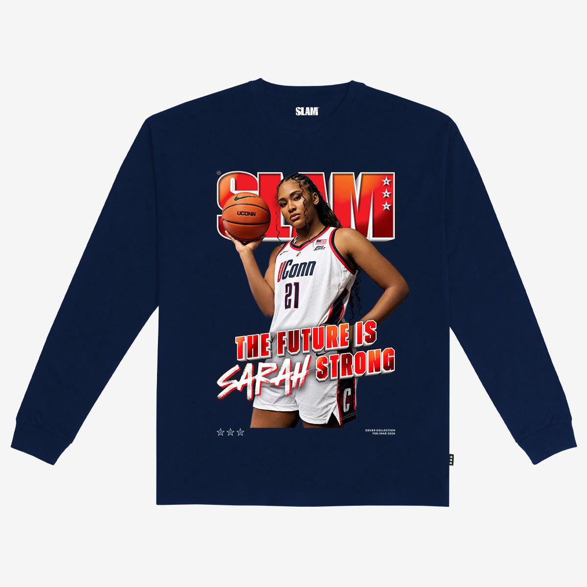 SLAM Cover L/S Tee - Sarah Strong (SLAM 260) - SLAM Goods