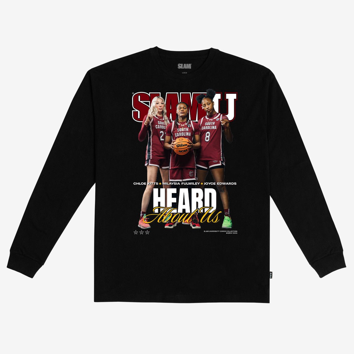 SLAM Cover L/S Tee - South Carolina (SLAMU 8) - SLAM Goods