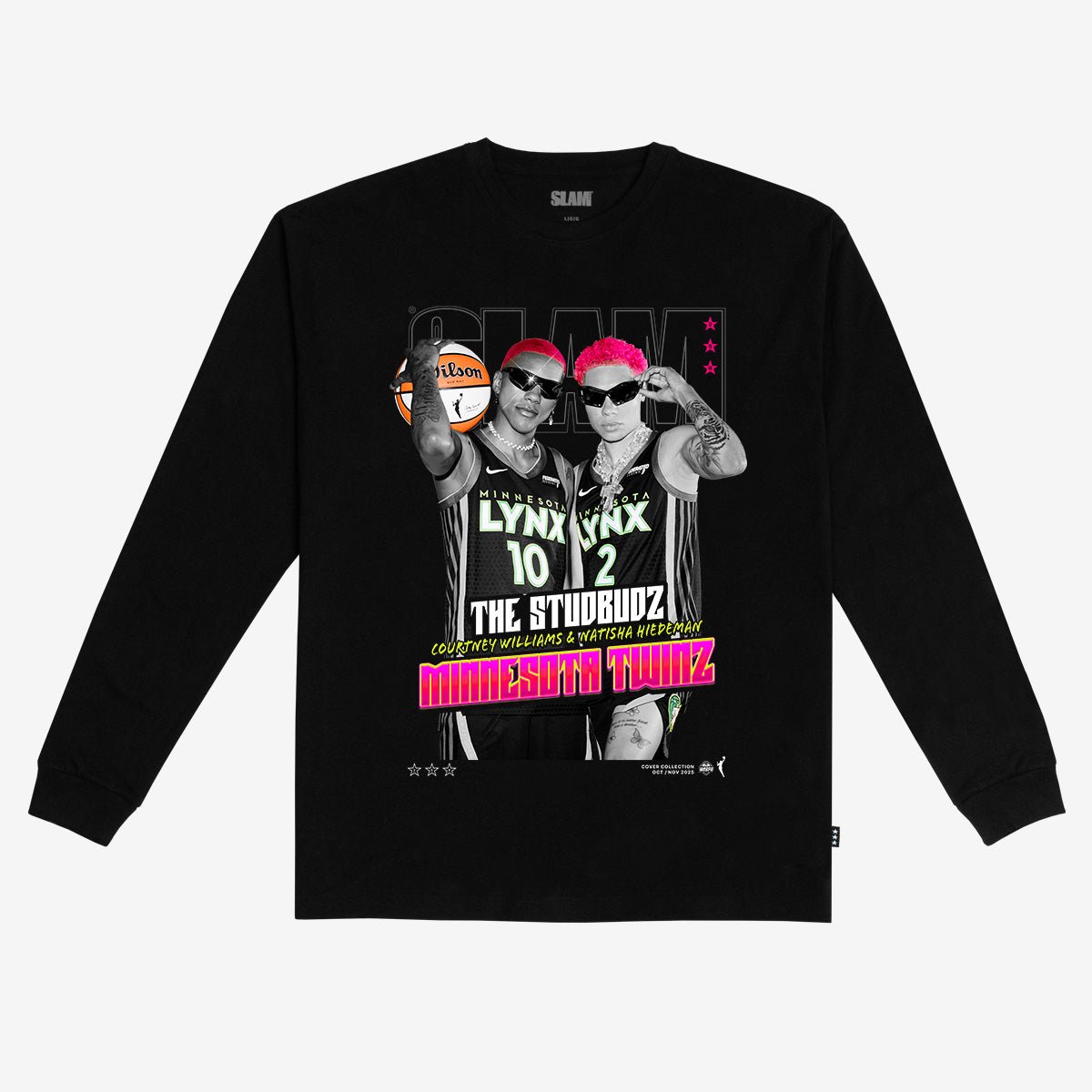 SLAM Cover L/S Tee - The Studbudz (SLAM 258) (Black and White Edition) - SLAM Goods