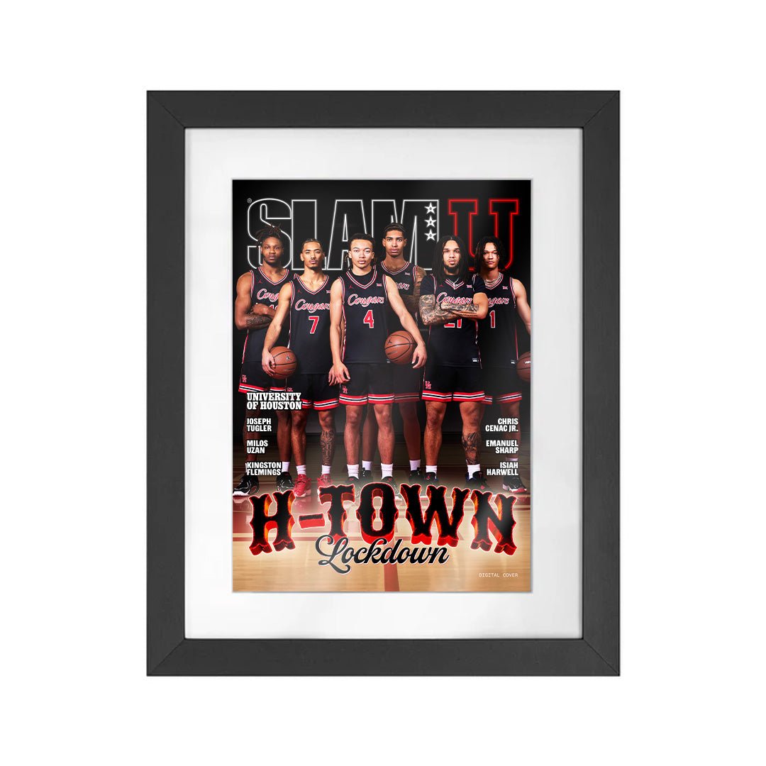 SLAM Cover Poster - Houston MBB (SLAMU 20) - SLAM Goods