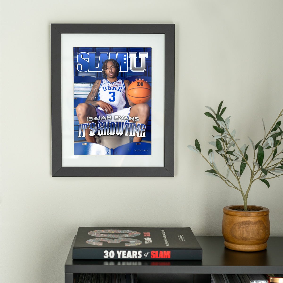 SLAM Cover Poster - Isaiah Evans (SLAMU 17) - SLAM Goods