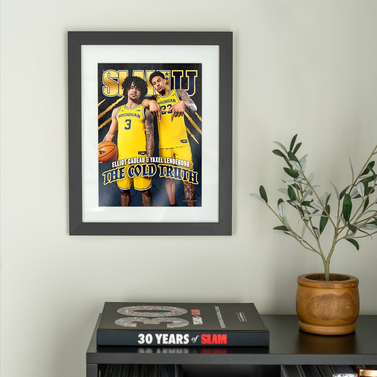 SLAM Cover Poster - Lendeborg & Cadeau (SLAMU 15) - SLAM Goods