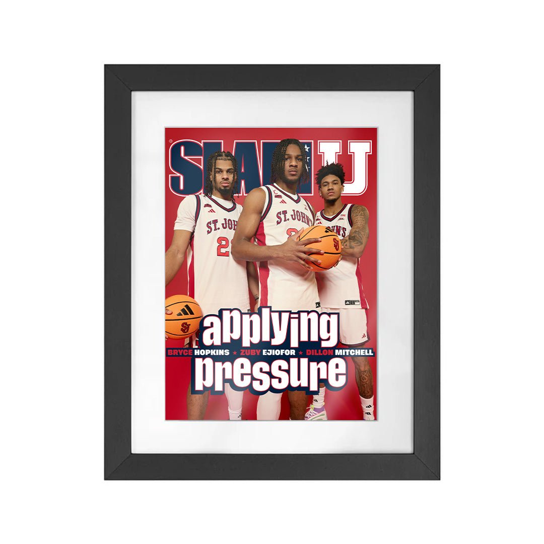 SLAM Cover Poster - St. John's MBB (SLAMU 21) - SLAM Goods