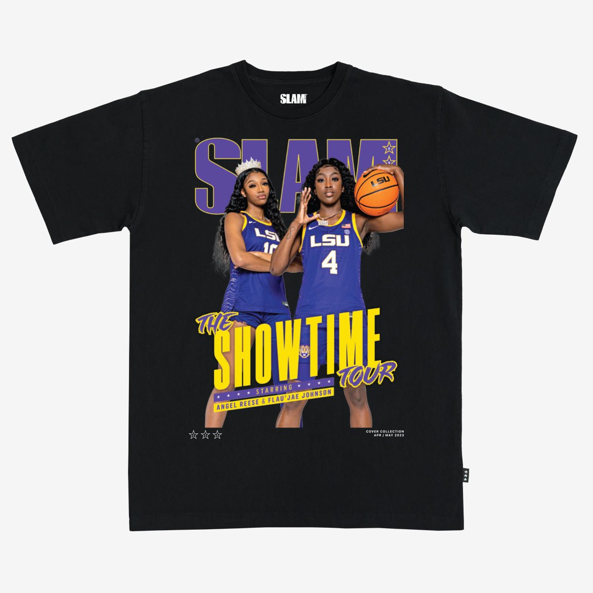 SLAM Cover Tee - Angel Reese + Flau'jae Johnson (SLAM 243) - SLAM Goods