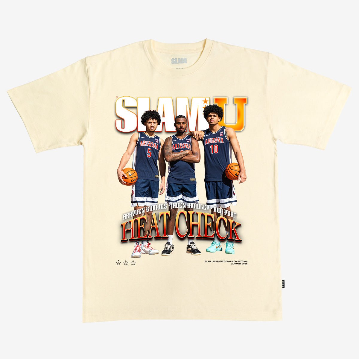 SLAM Cover Tee - Arizona MBB (SLAMU 18) - SLAM Goods