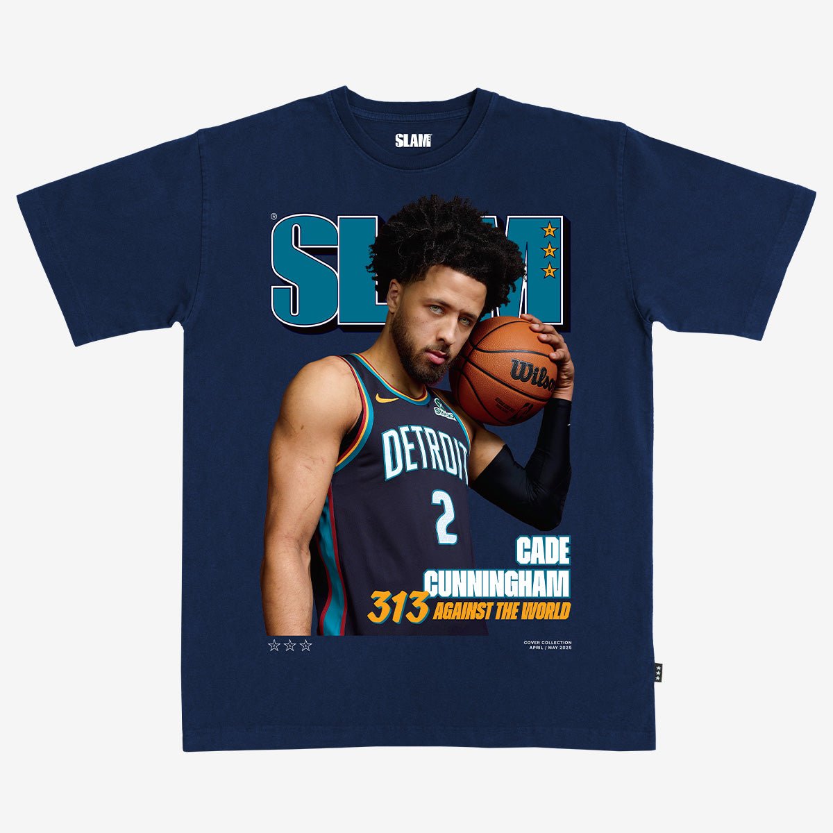 SLAM Cover Tee - Cade Cunningham City Edition (SLAM 255) - SLAM Goods