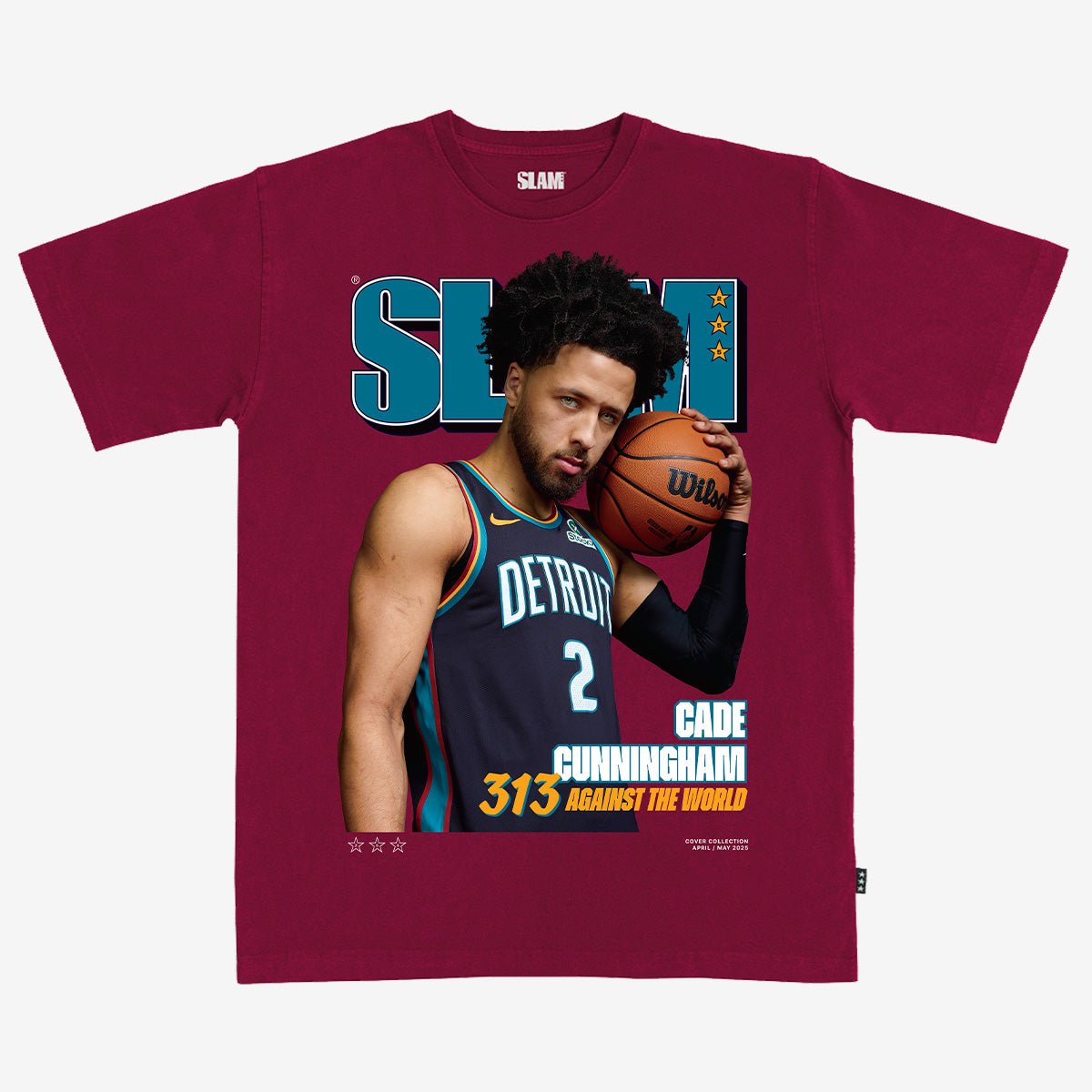 SLAM Cover Tee - Cade Cunningham City Edition (SLAM 255) - SLAM Goods