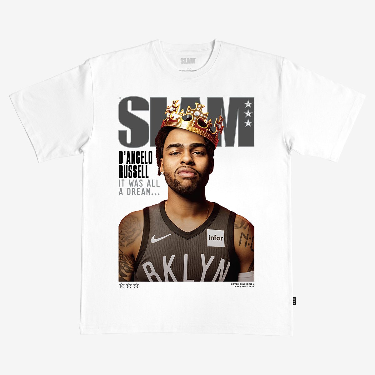 SLAM Cover Tee - D'Angelo Russell (SLAM 221) - SLAM Goods