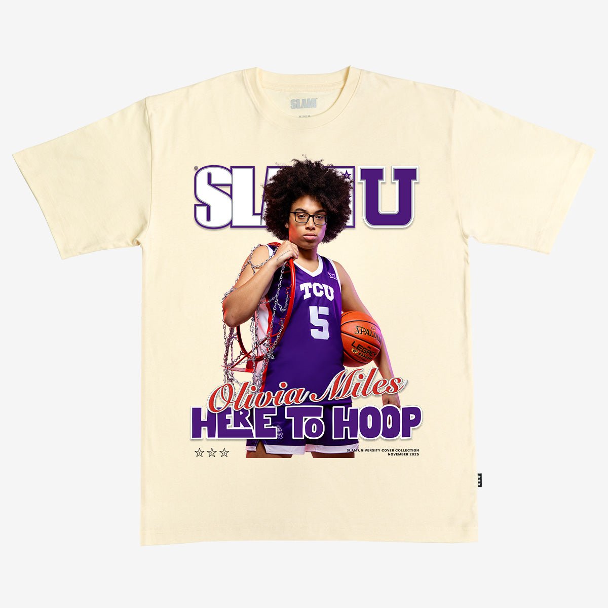 SLAM Cover Tee - Olivia Miles (SLAMU 13) - SLAM Goods
