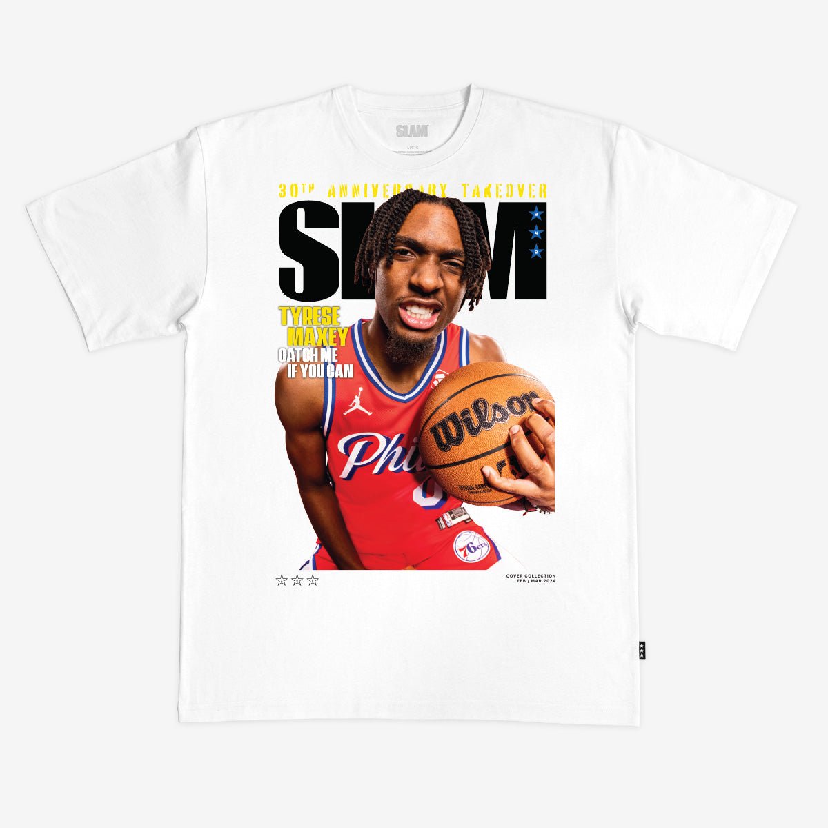 SLAM Cover Tee - Tyrese Maxey (SLAM 248) - SLAM Goods