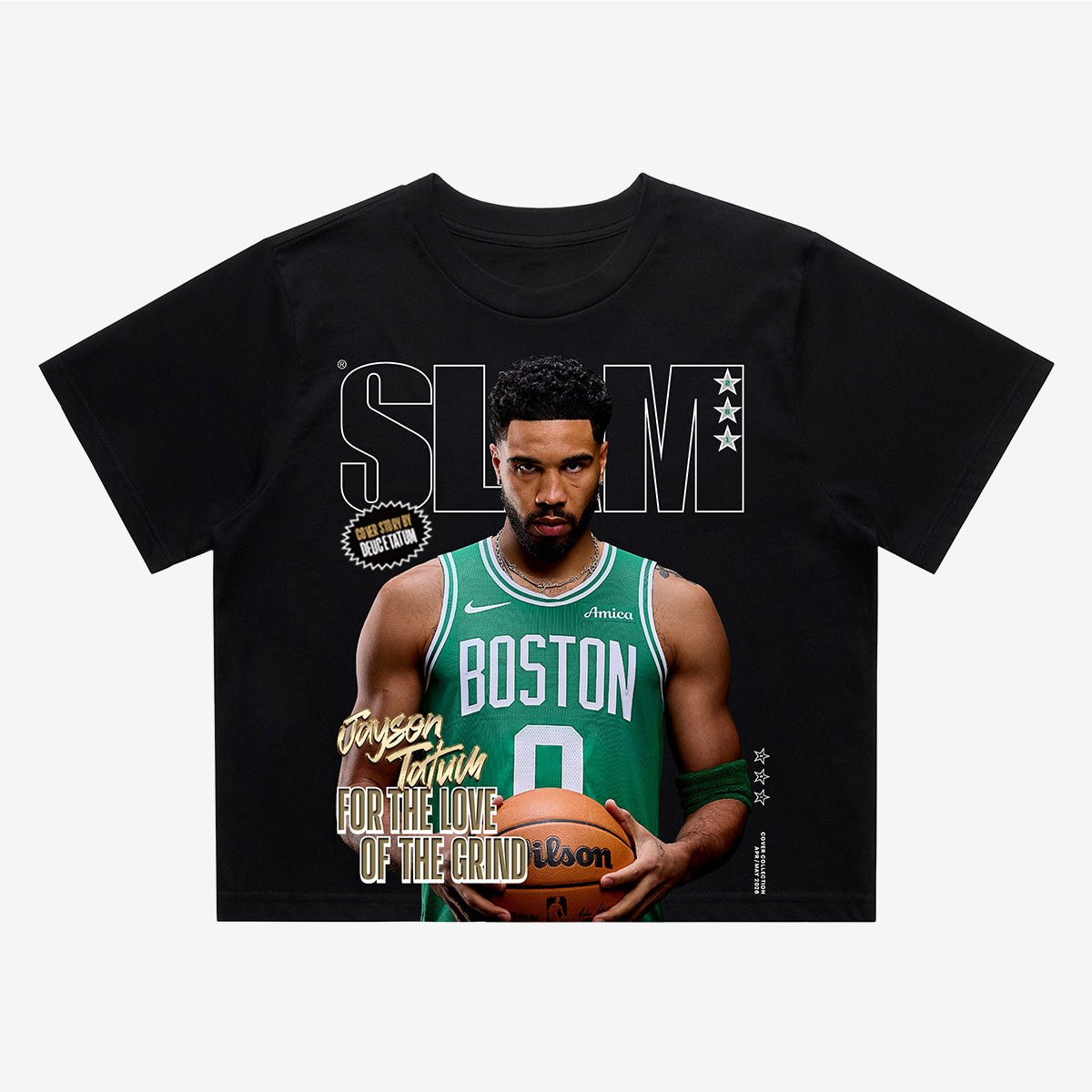 SLAM Crop Cover Tee - Jayson Tatum (SLAM 261) - SLAM Goods