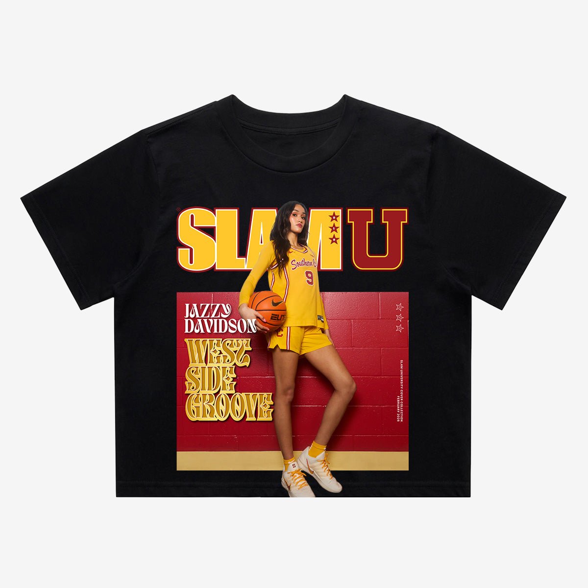 SLAM Crop Cover Tee - Jazzy Davidson (SLAMU 19) - SLAM Goods