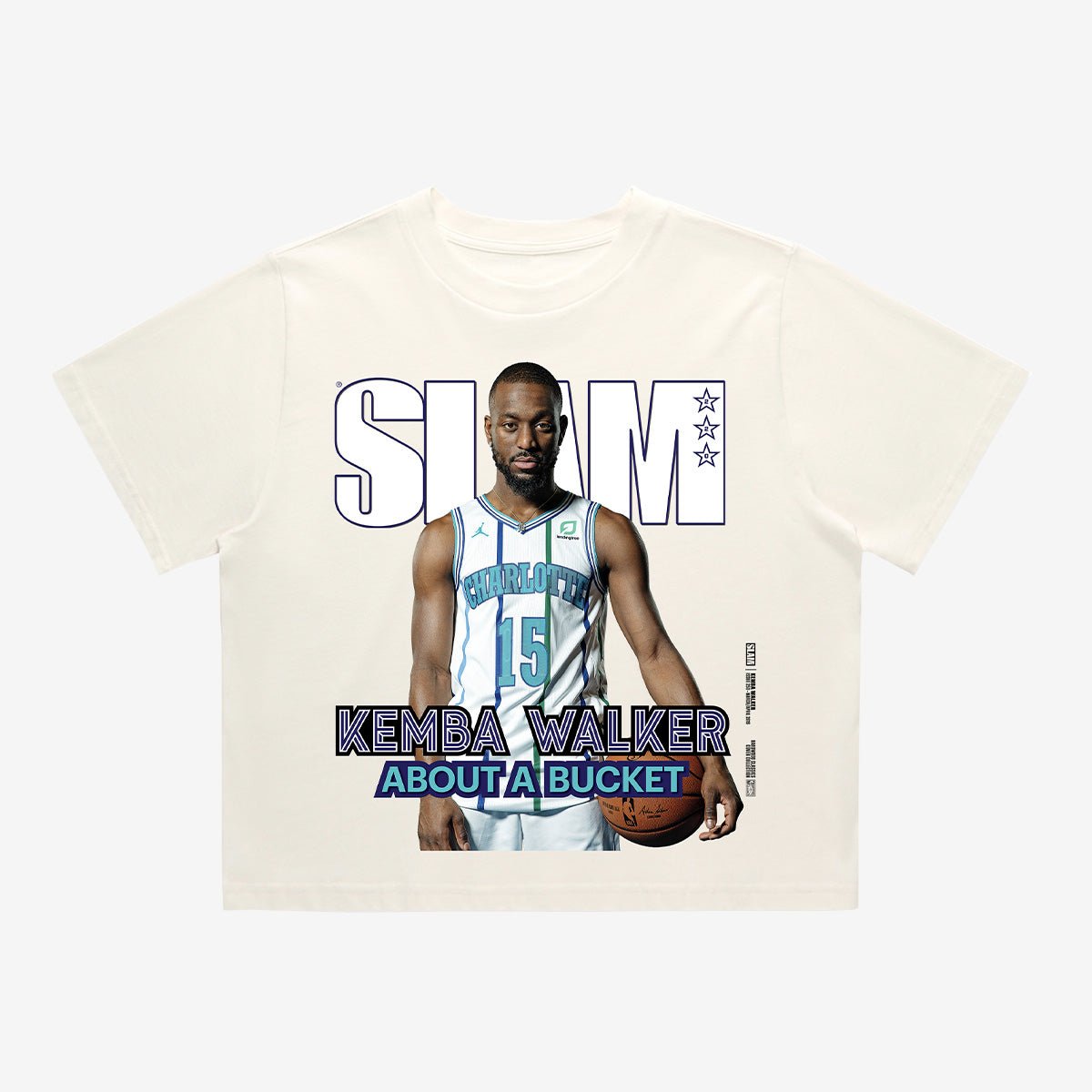 SLAM Crop Cover Tee - Kemba Walker (SLAM 220) - SLAM Goods