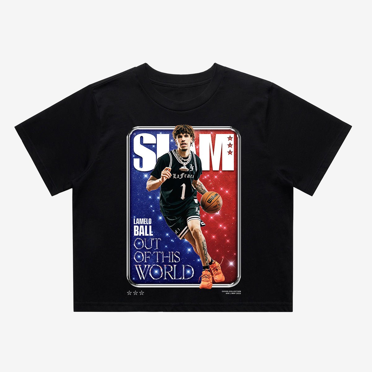SLAM Crop Cover Tee - LaMelo Ball (SLAM 237) - SLAM Goods