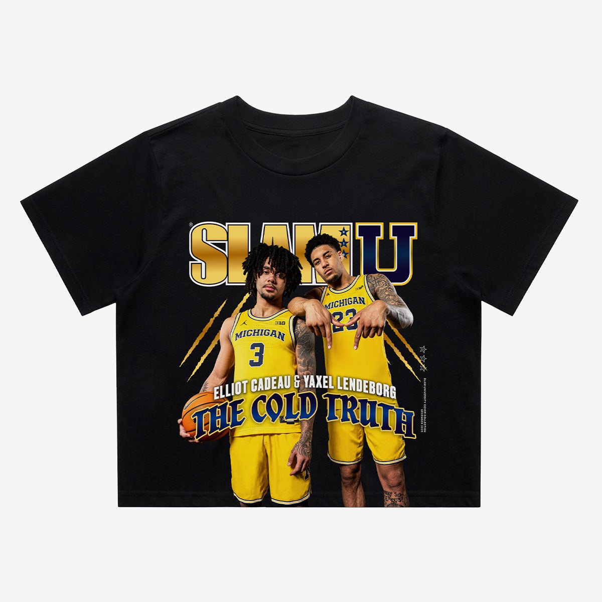 SLAM Crop Cover Tee - Lendeborg & Cadeau (SLAMU 15) - SLAM Goods