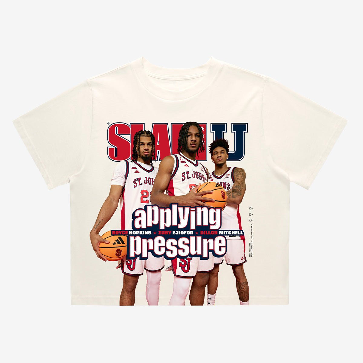 SLAM Crop Cover Tee - St. John's MBB (SLAMU 21) - SLAM Goods