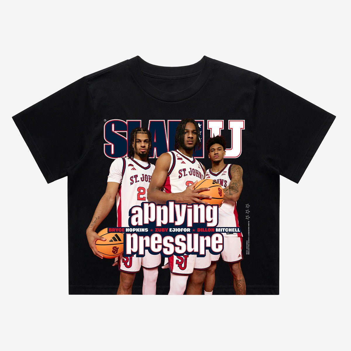 SLAM Crop Cover Tee - St. John's MBB (SLAMU 21) - SLAM Goods