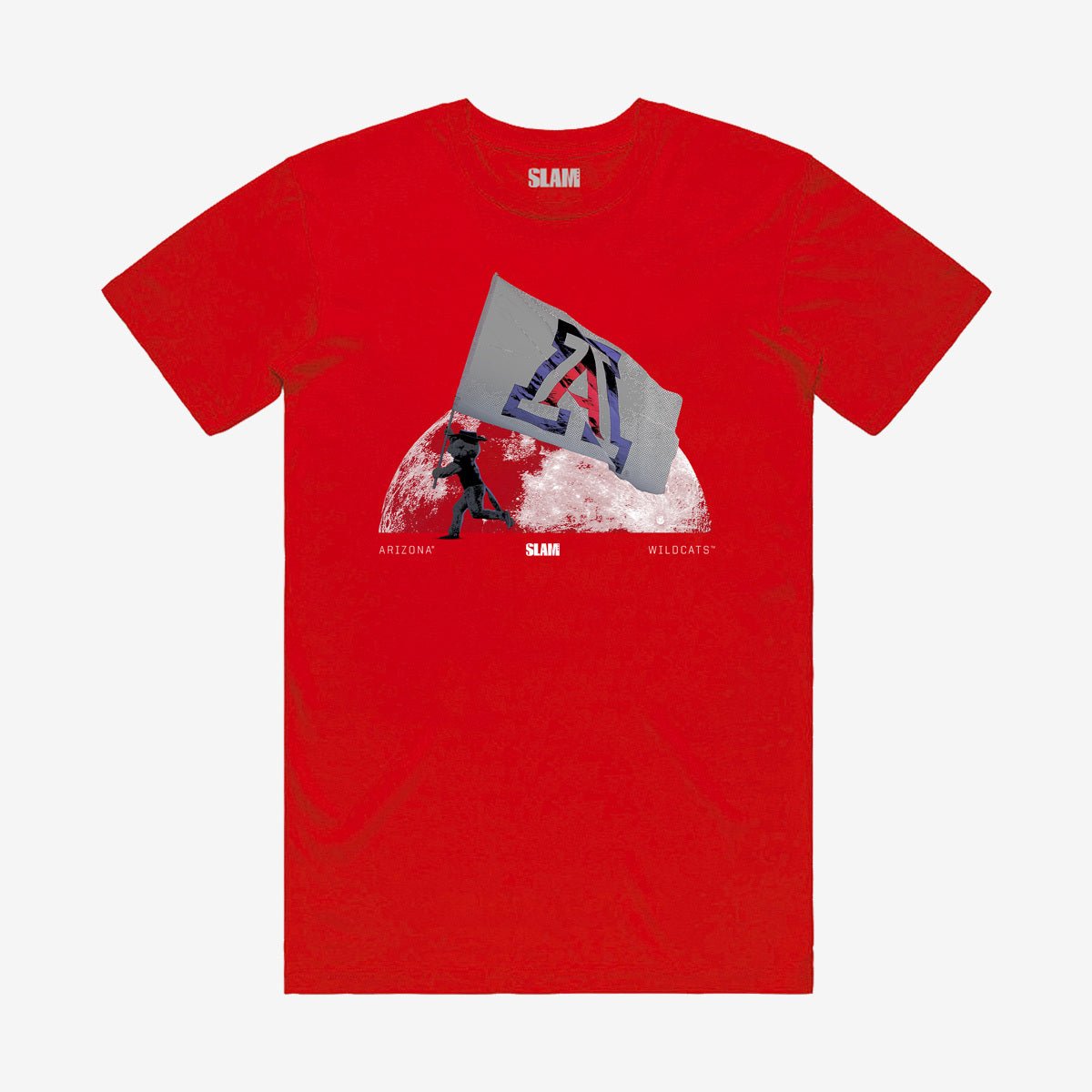 SLAM Galaxy Wilbur Flag On The Moon Tee - SLAM Goods