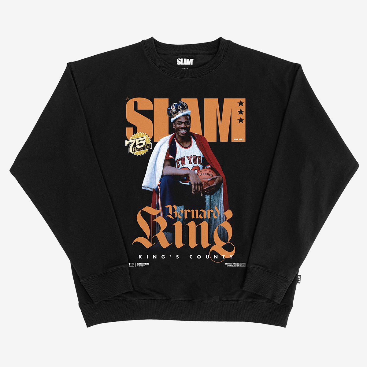 SLAM Hardwood Classics Cover Crewneck - Bernard King (Before '94) - SLAM Goods
