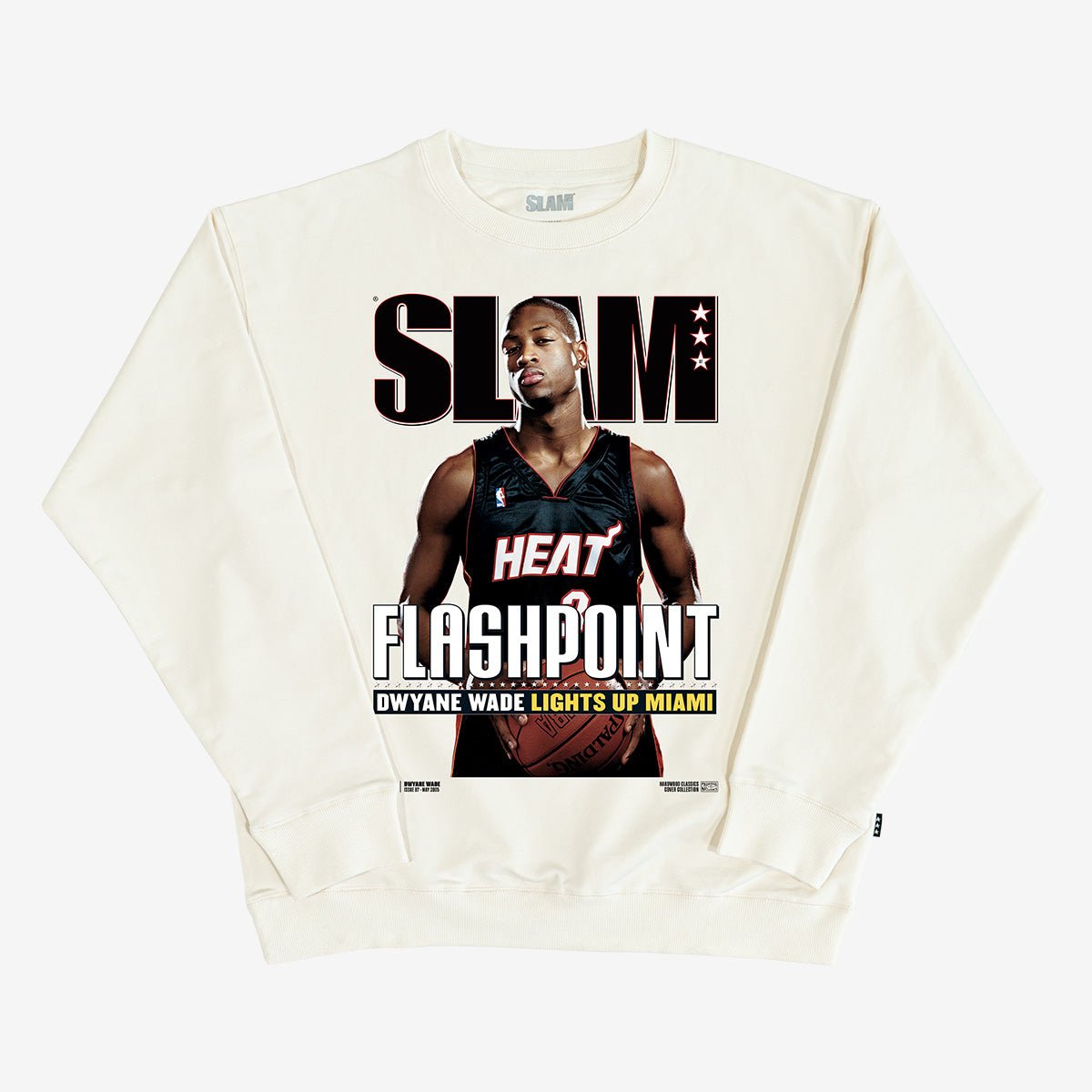 SLAM Hardwood Classics Cover Crewneck - Dwayne Wade (SLAM 87) - SLAM Goods
