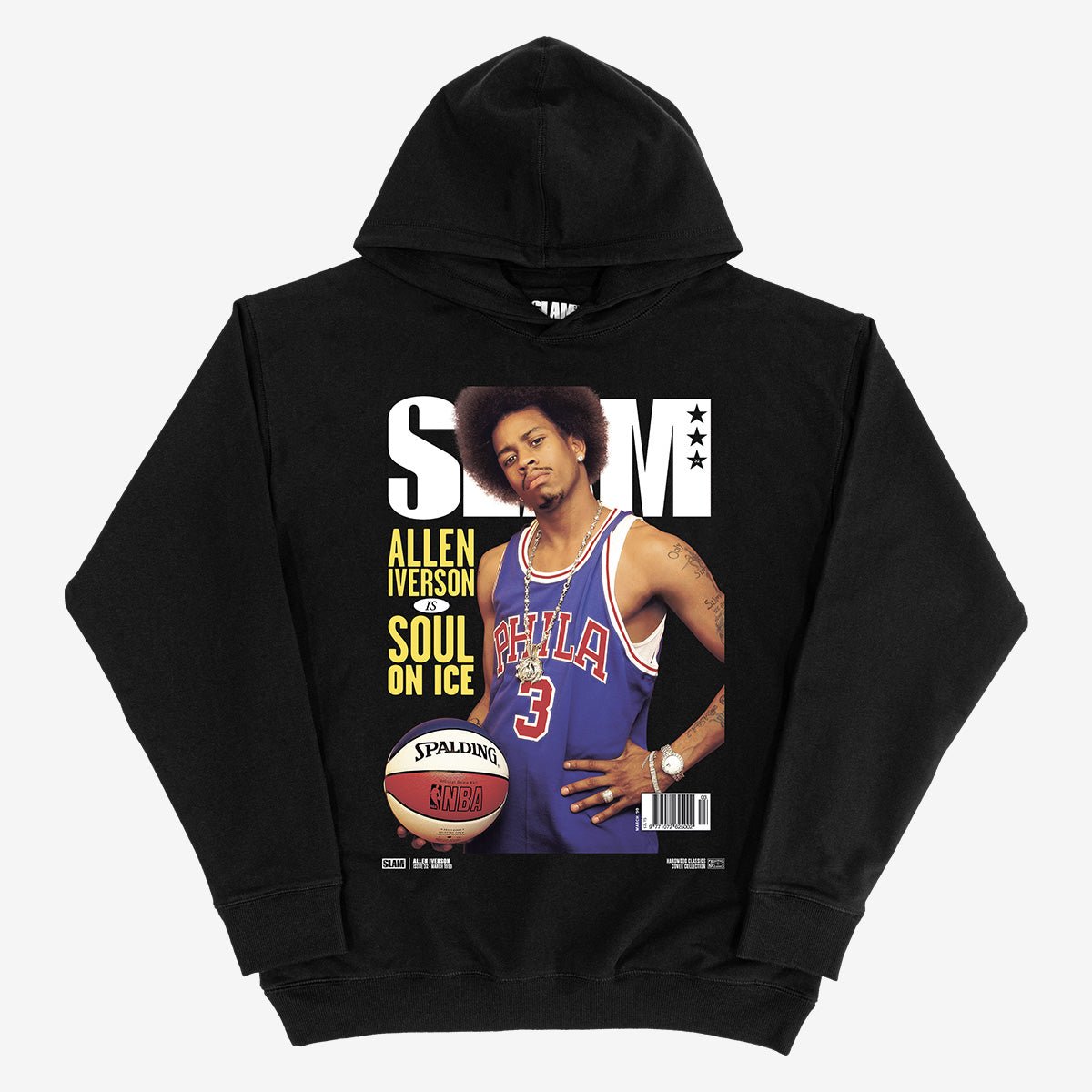 SLAM Hardwood Classics Cover Hoodie - Allen Iverson (SLAM 32) - SLAM Goods