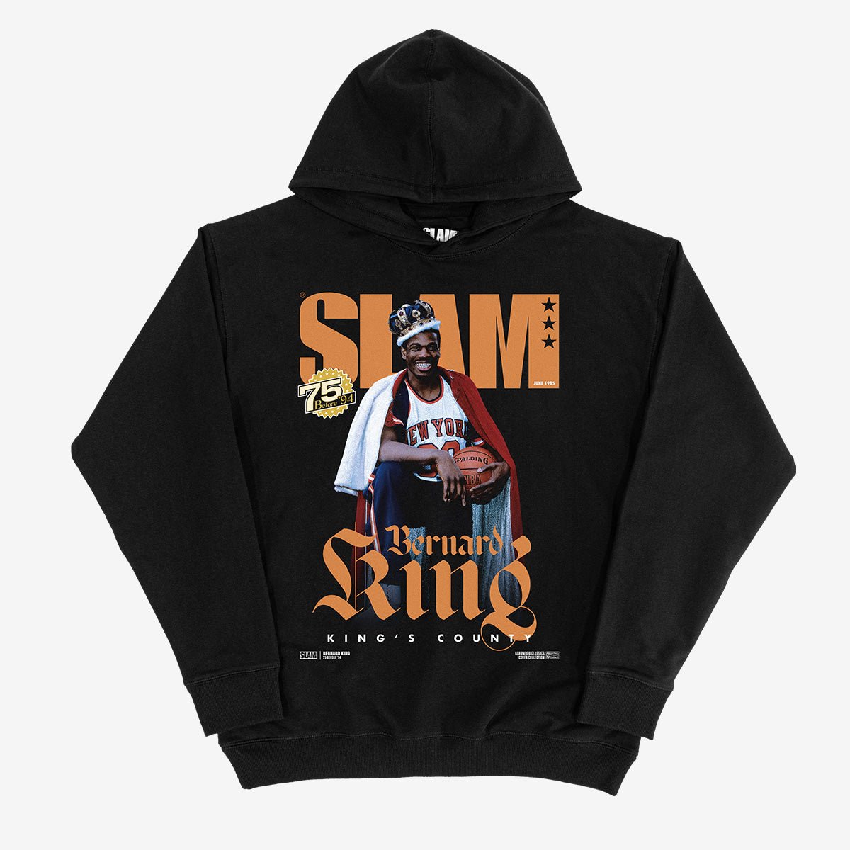 SLAM Hardwood Classics Cover Hoodie - Bernard King (Before '94) - SLAM Goods