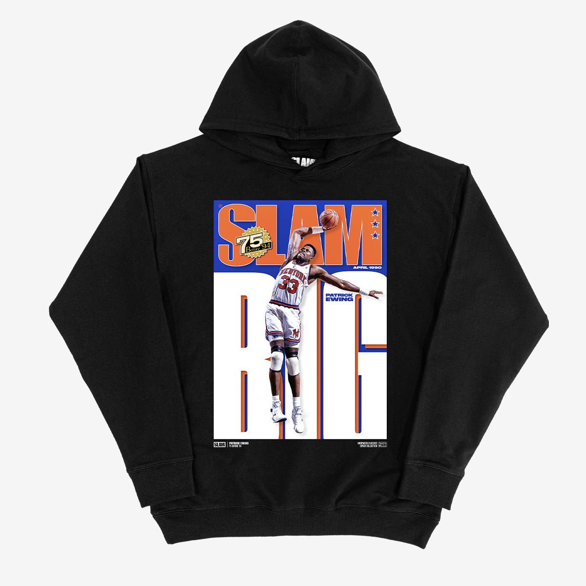 SLAM Hardwood Classics Cover Hoodie - Patrick Ewing (Before '94) - SLAM Goods