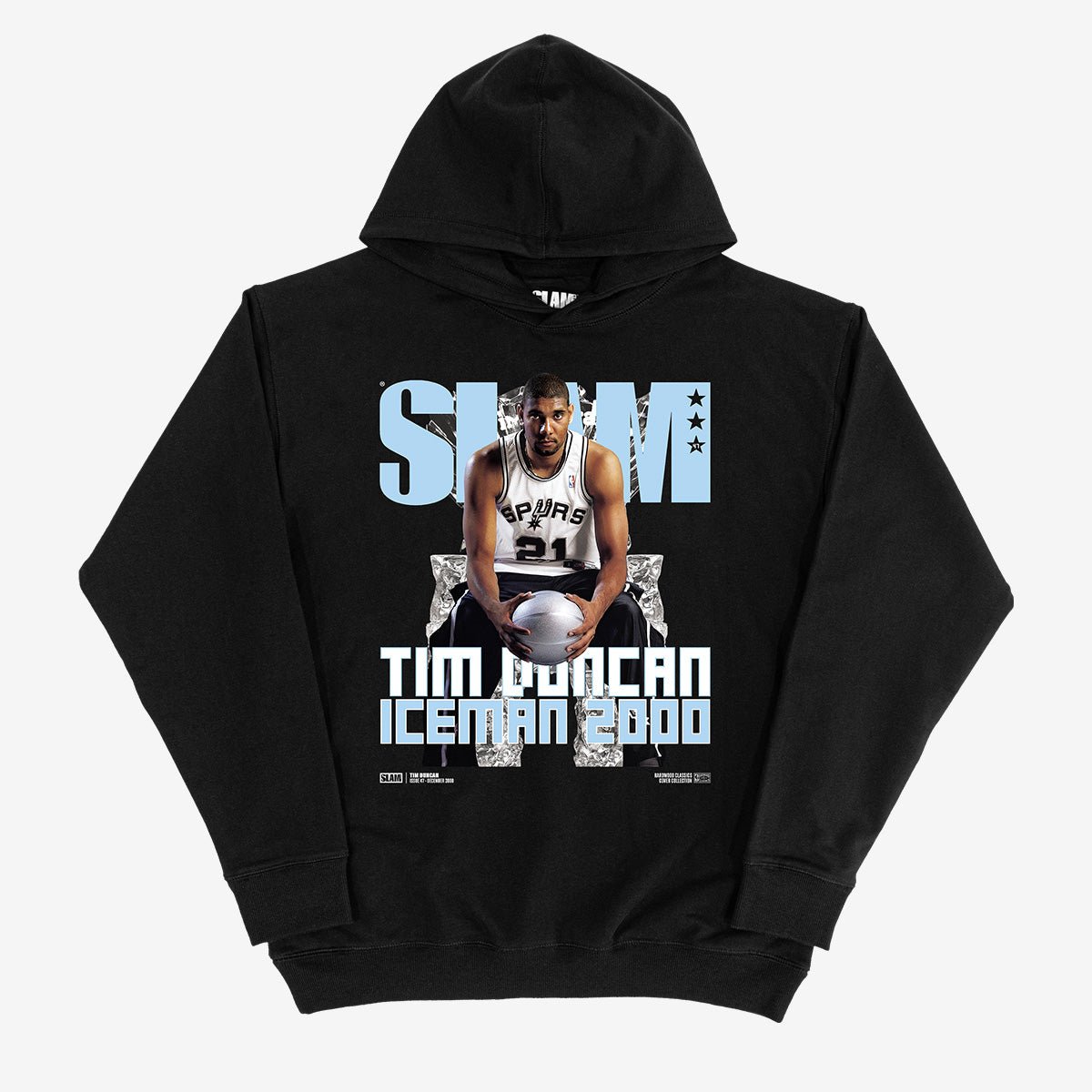 SLAM Hardwood Classics Cover Hoodie - Tim Duncan (SLAM 47) - SLAM Goods
