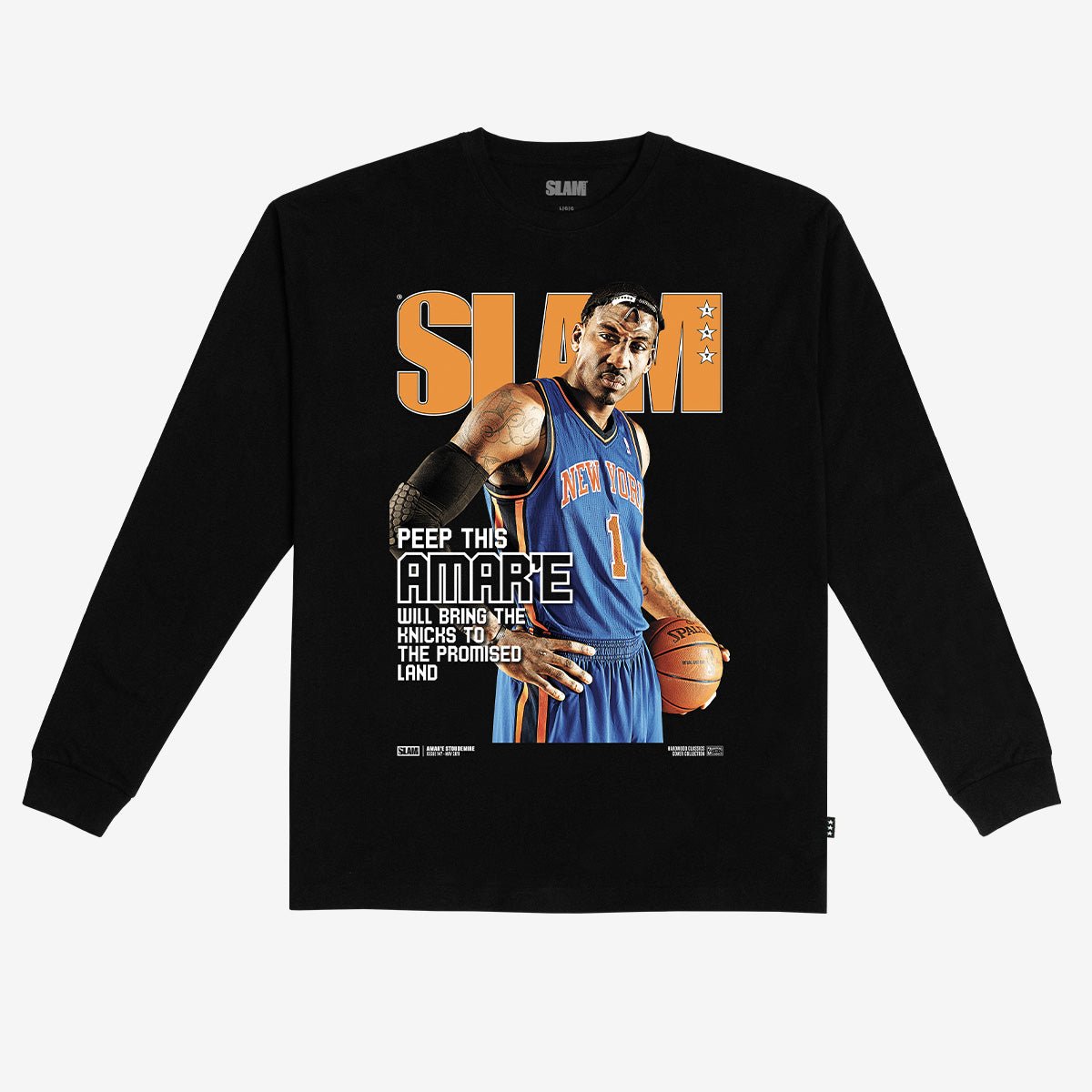 SLAM Hardwood Classics Cover L/S Tee - Amar'e Stoudemire (SLAM 147) - SLAM Goods