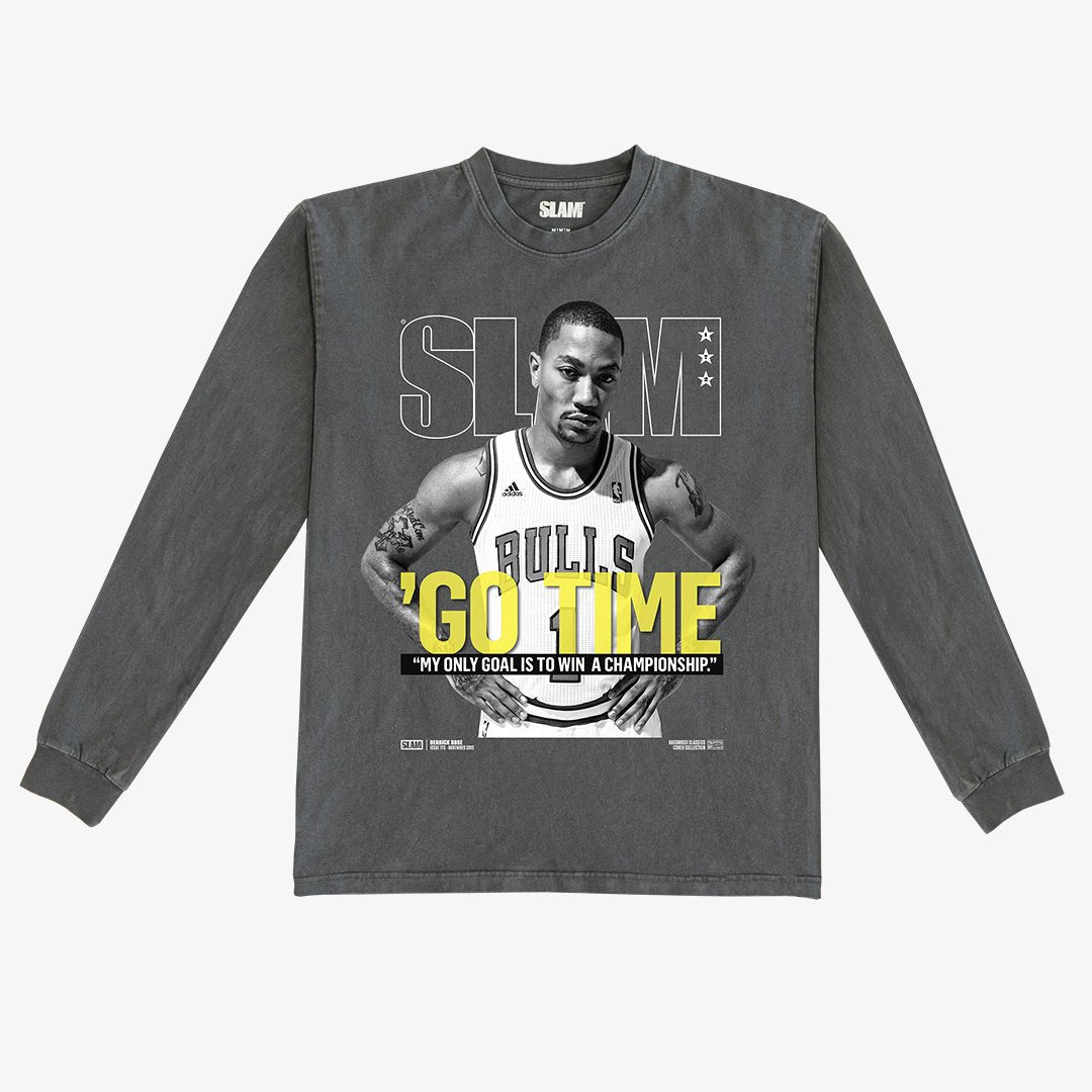 SLAM Hardwood Classics Cover L/S Tee - Derrick Rose (SLAM 172) - SLAM Goods