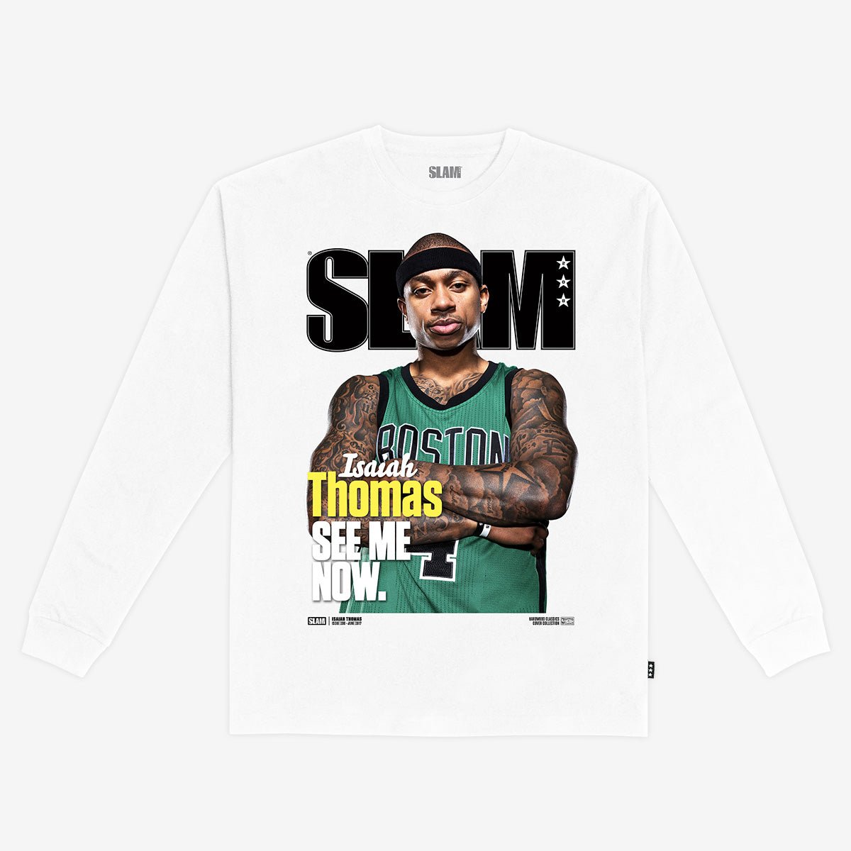 SLAM Hardwood Classics Cover L/S Tee - Isaiah Thomas (SLAM 208) - SLAM Goods