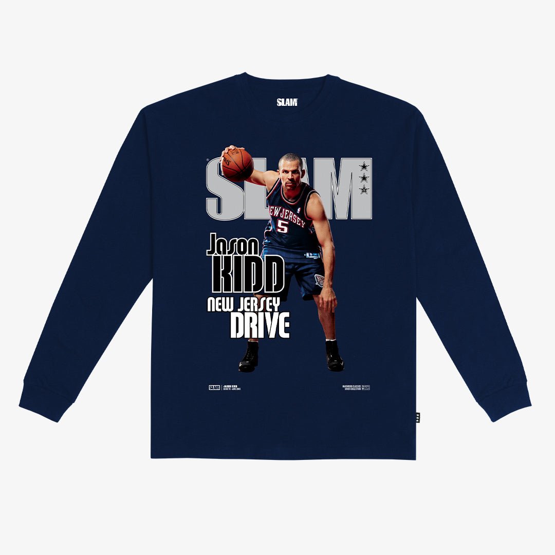 SLAM Hardwood Classics Cover L/S Tee - Jason Kidd (SLAM 70) - SLAM Goods