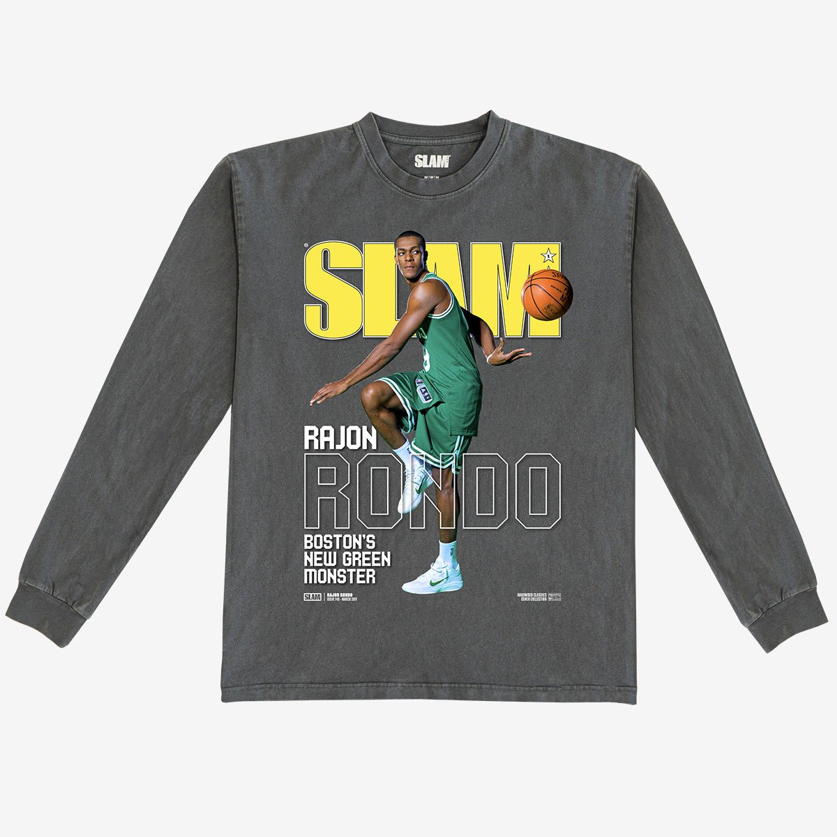SLAM Hardwood Classics Cover L/S Tee - Rajon Rondo (SLAM 145) - SLAM Goods