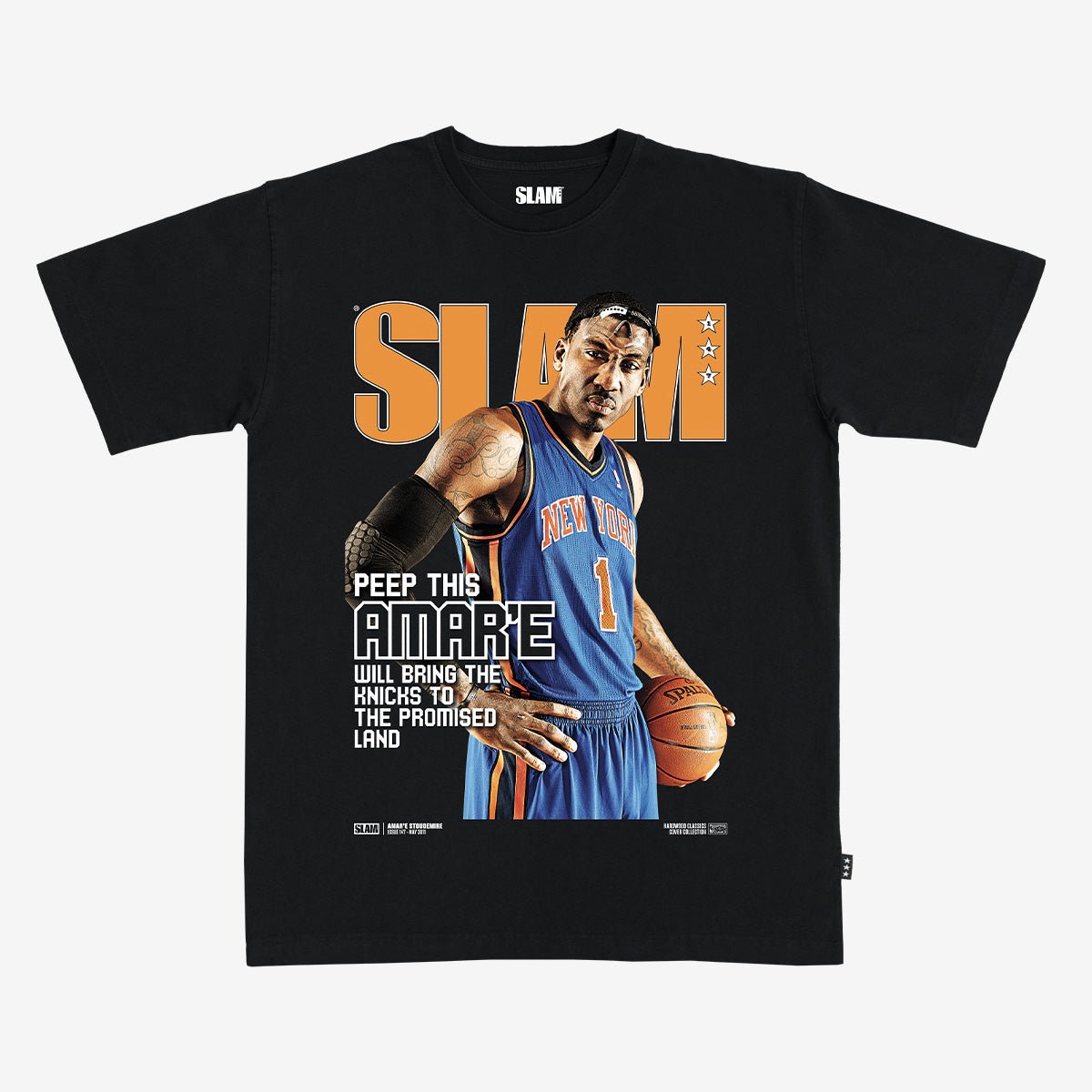 SLAM Hardwood Classics Cover Tee - Amar'e Stoudemire (SLAM 147) - SLAM Goods