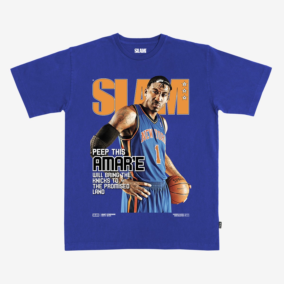 SLAM Hardwood Classics Cover Tee - Amar'e Stoudemire (SLAM 147) - SLAM Goods