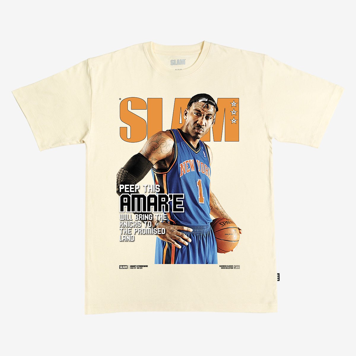 SLAM Hardwood Classics Cover Tee - Amar'e Stoudemire (SLAM 147) - SLAM Goods