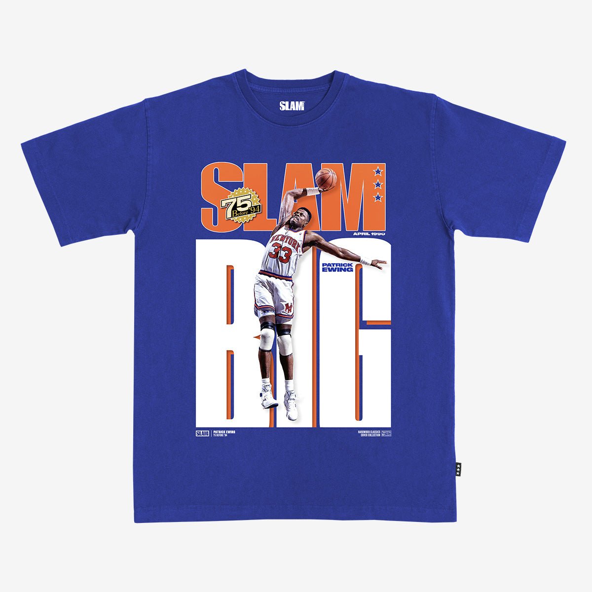 SLAM Hardwood Classics Cover Tee - Patrick Ewing (Before '94) - SLAM Goods