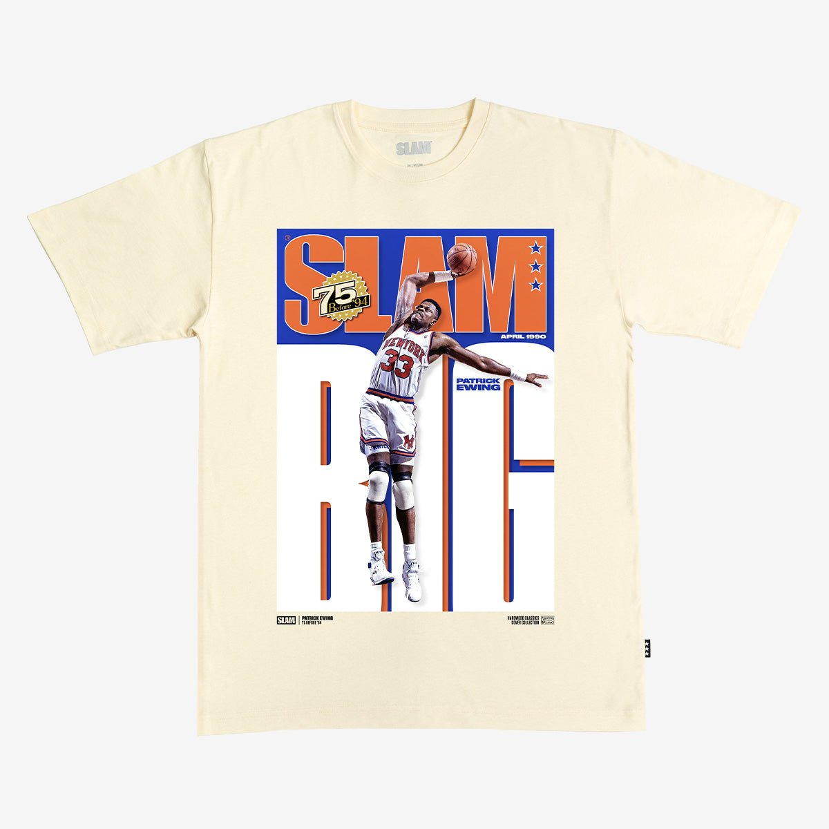 SLAM Hardwood Classics Cover Tee - Patrick Ewing (Before '94) - SLAM Goods