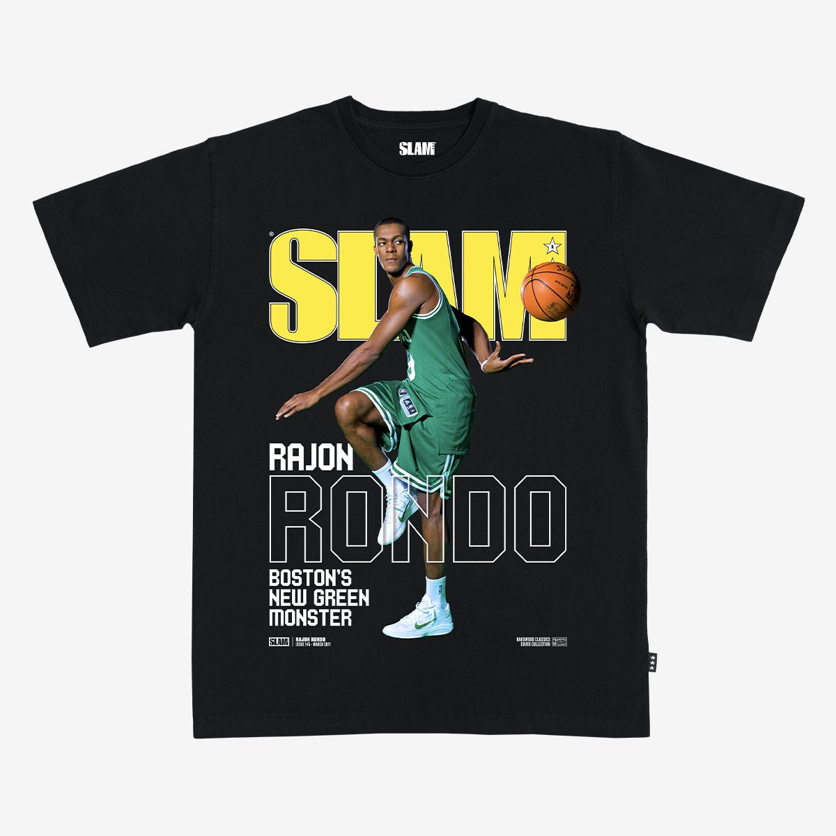 SLAM Hardwood Classics Cover Tee - Rajon Rondo (SLAM 145) - SLAM Goods