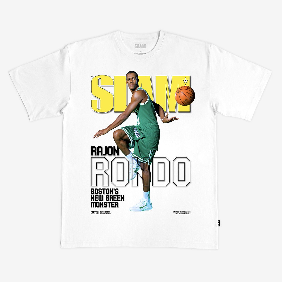 SLAM Hardwood Classics Cover Tee - Rajon Rondo (SLAM 145) - SLAM Goods