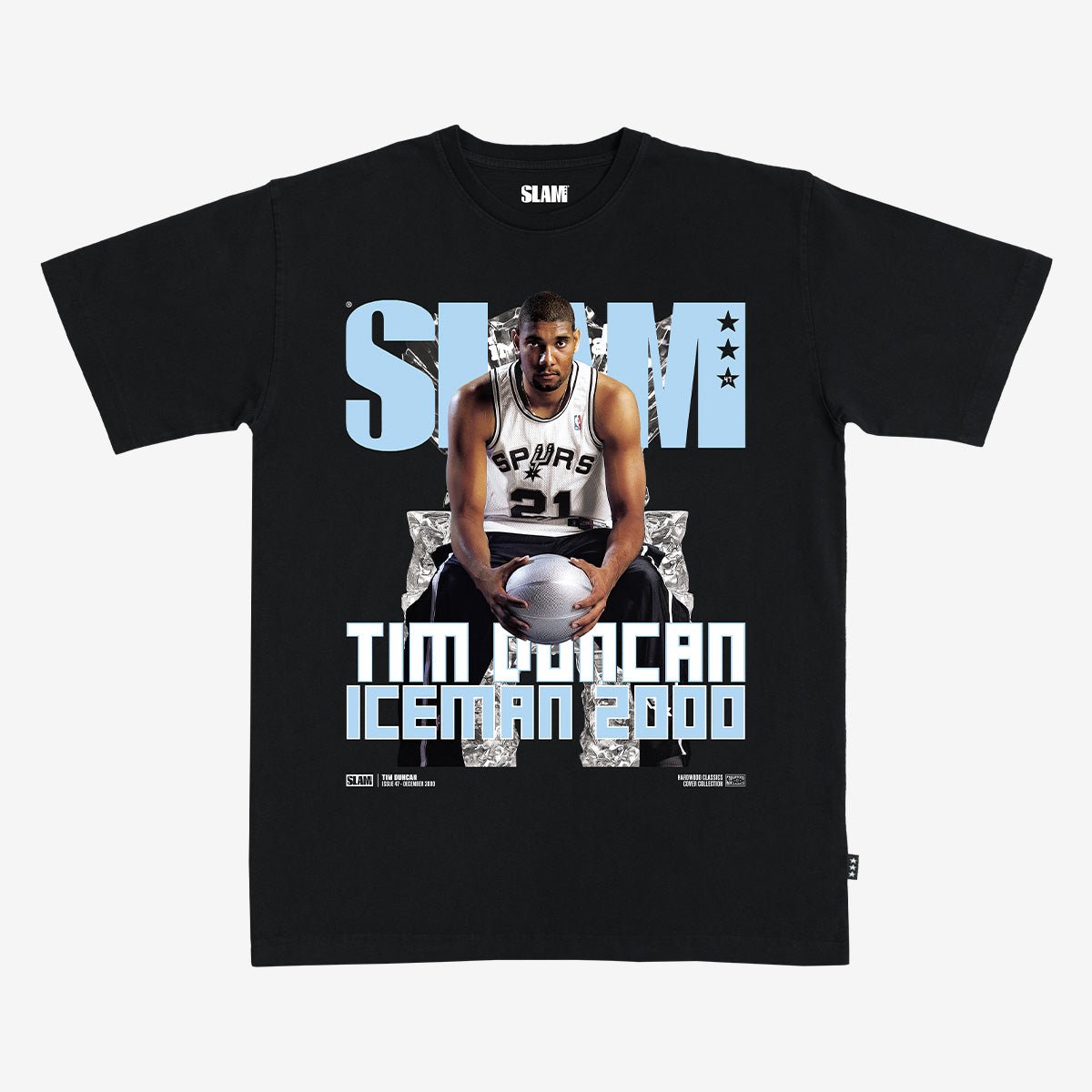 SLAM Hardwood Classics Cover Tee - Tim Duncan (SLAM 47)