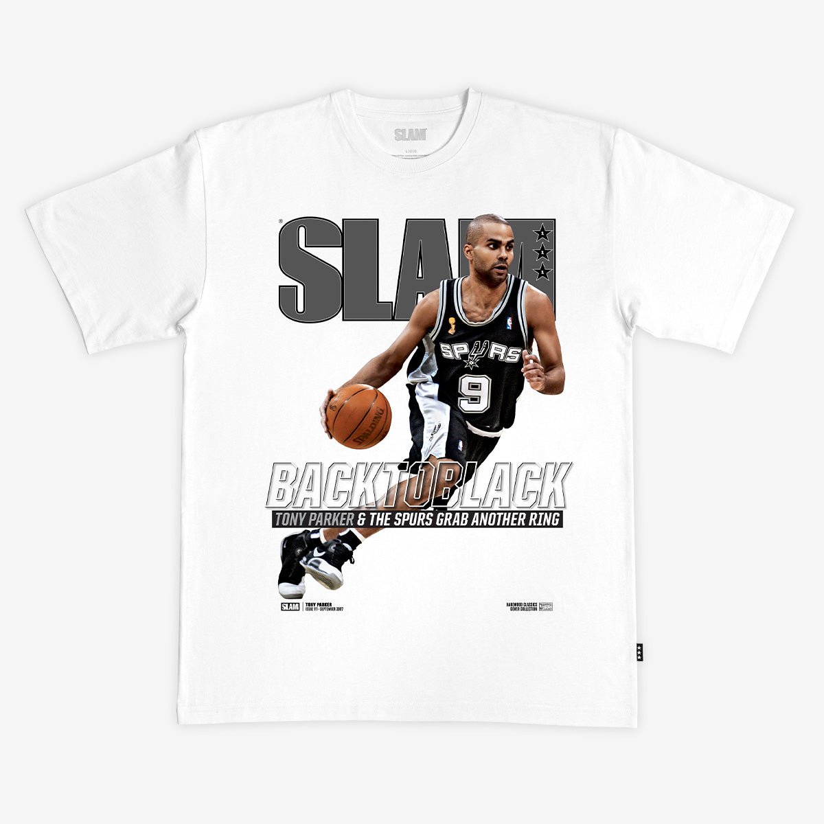 SLAM Hardwood Classics Cover Tee - Tony Parker (SLAM 111) - SLAM Goods