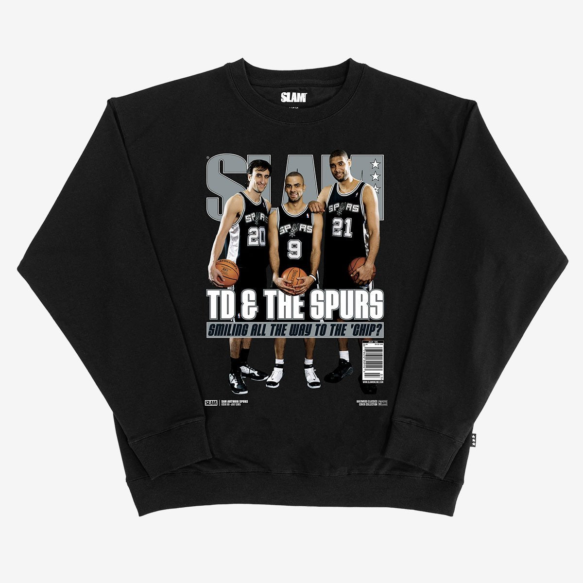 SLAM Hardwood Classics Crewneck - Spurs (SLAM 89) - SLAM Goods