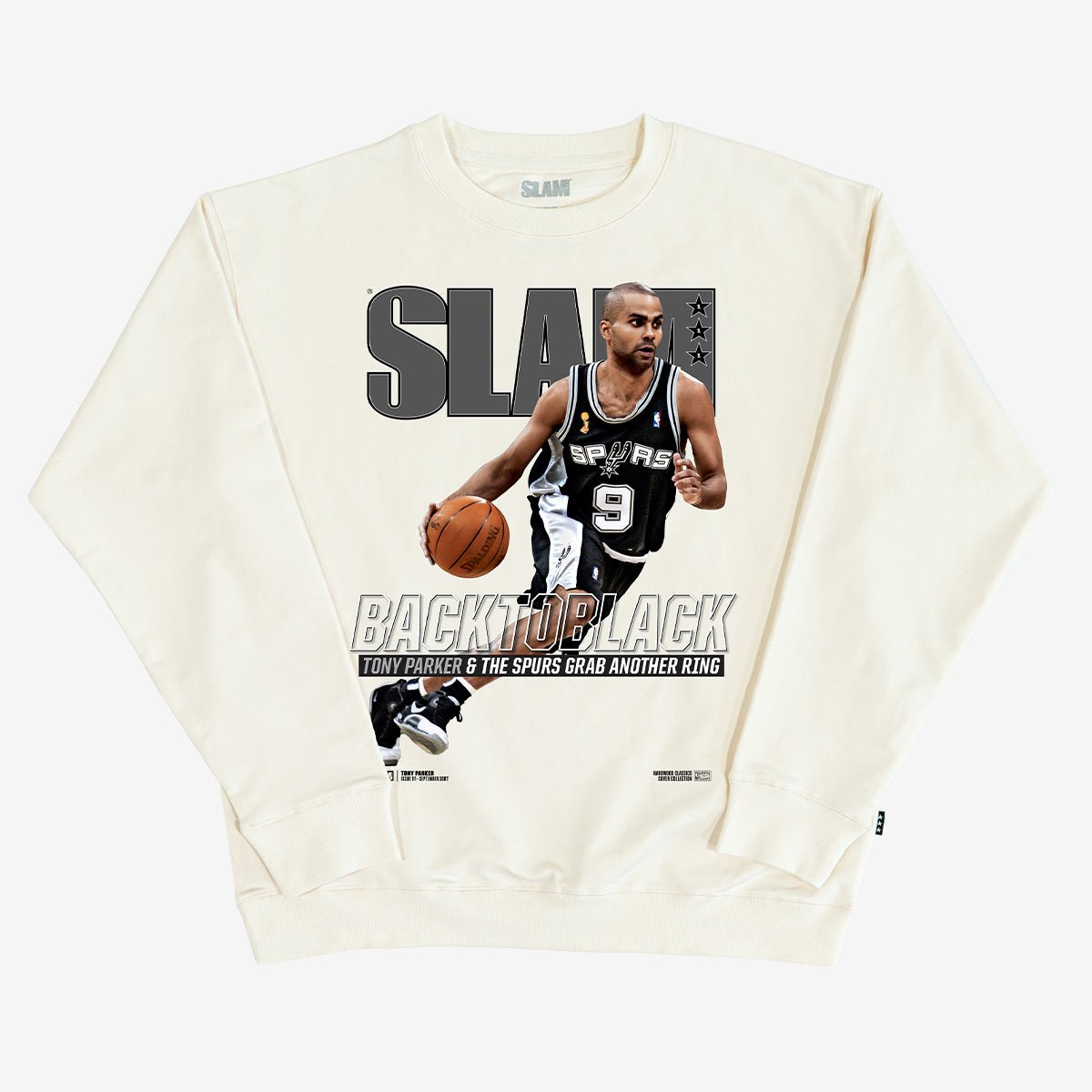 SLAM Hardwood Classics Crewneck - Tony Parker (SLAM 111) - SLAM Goods