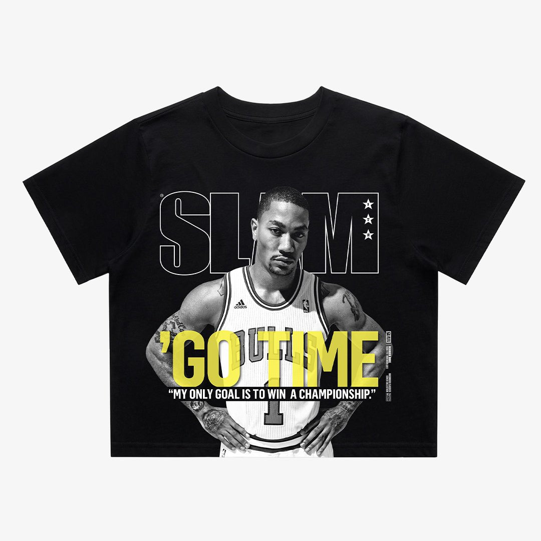 SLAM Hardwood Classics Crop Cover Tee - Derrick Rose (SLAM 172) - SLAM Goods