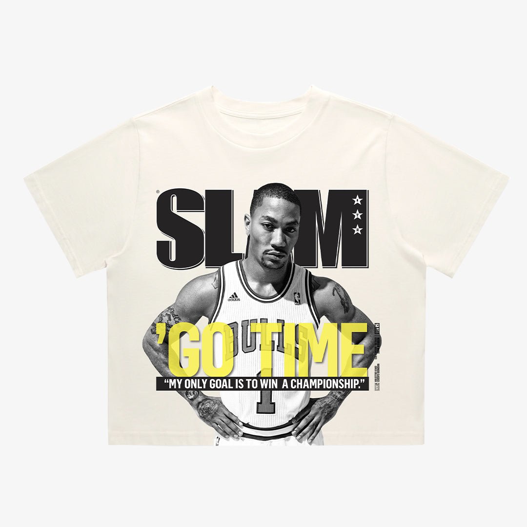 SLAM Hardwood Classics Crop Cover Tee - Derrick Rose (SLAM 172) - SLAM Goods