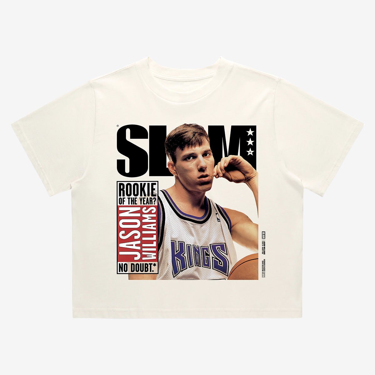 SLAM Hardwood Classics Crop Cover Tee - Jason Williams (SLAM 35) - SLAM Goods