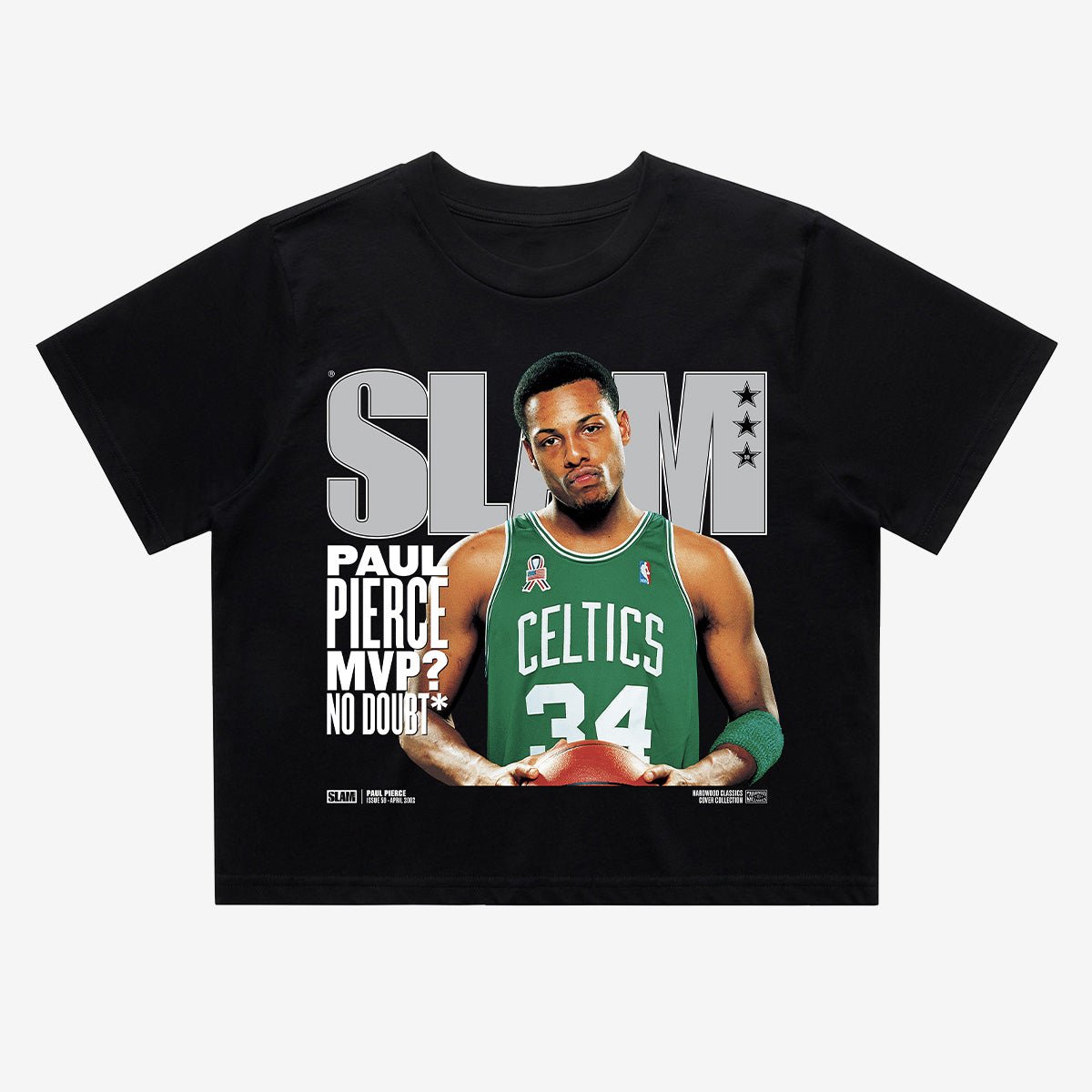 SLAM Hardwood Classics Crop Cover Tee - Paul Pierce (SLAM 59) - SLAM Goods