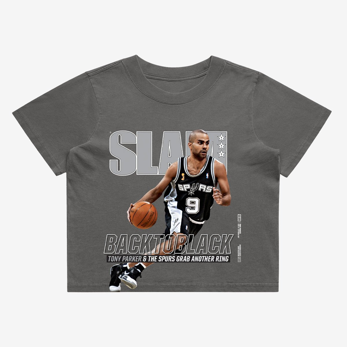 SLAM Hardwood Classics Crop Cover Tee - Tony Parker (SLAM 111) - SLAM Goods